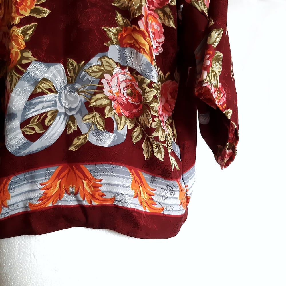 Detail Vintage Silk Kimono