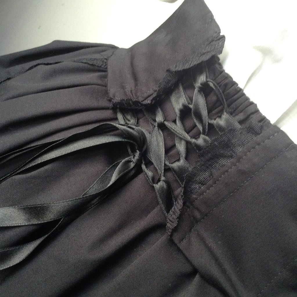 Detail of Back Lolita Skirt