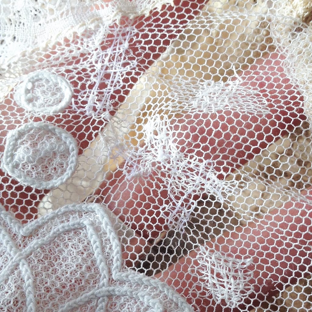 Reworked Vintage Lace 